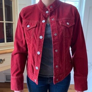 Gap Red Corduroy Jacket